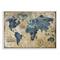 Stupell Industries Vintage World Map Design Wall Plaque